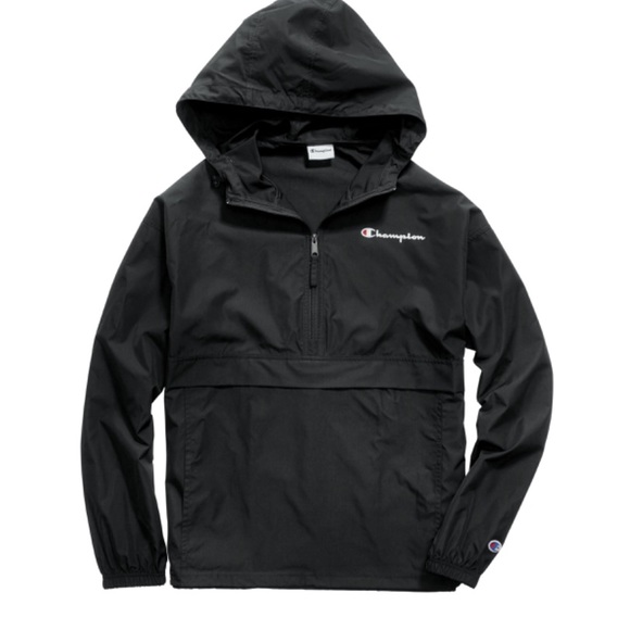 Champion Men’s Packable Half Zip Jacket - Picture 1 of 5